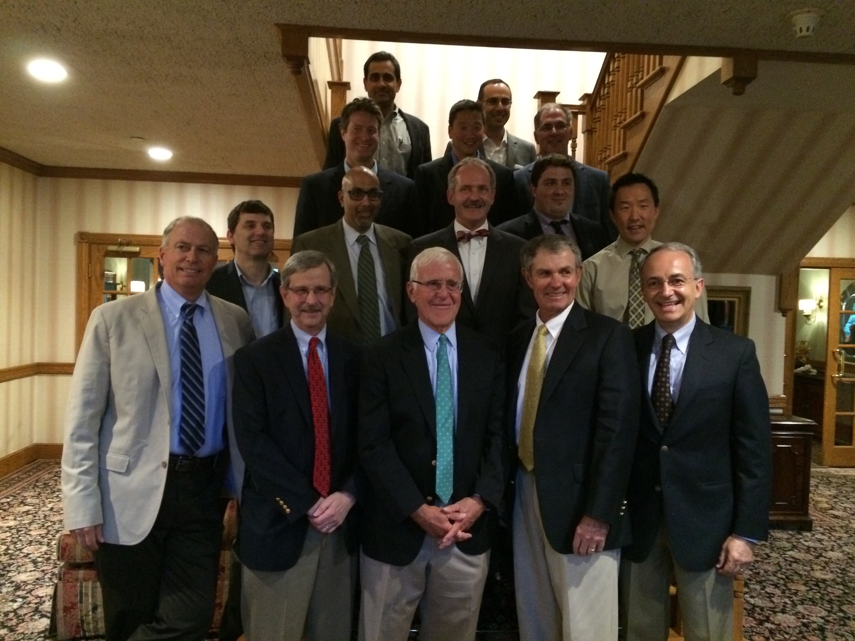 MVC cardiologists at Dr. Shulman's retirement party